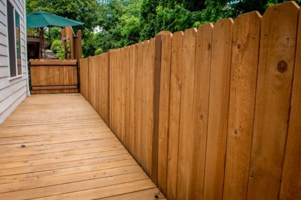 Image for 6′ Solid Style Cedar Fencing