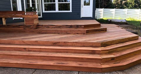 Tigerwood Hardwood Decking