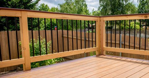 Cedar Handrail