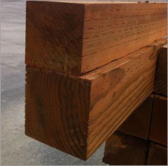 pressure-treated Pressure-treated posts