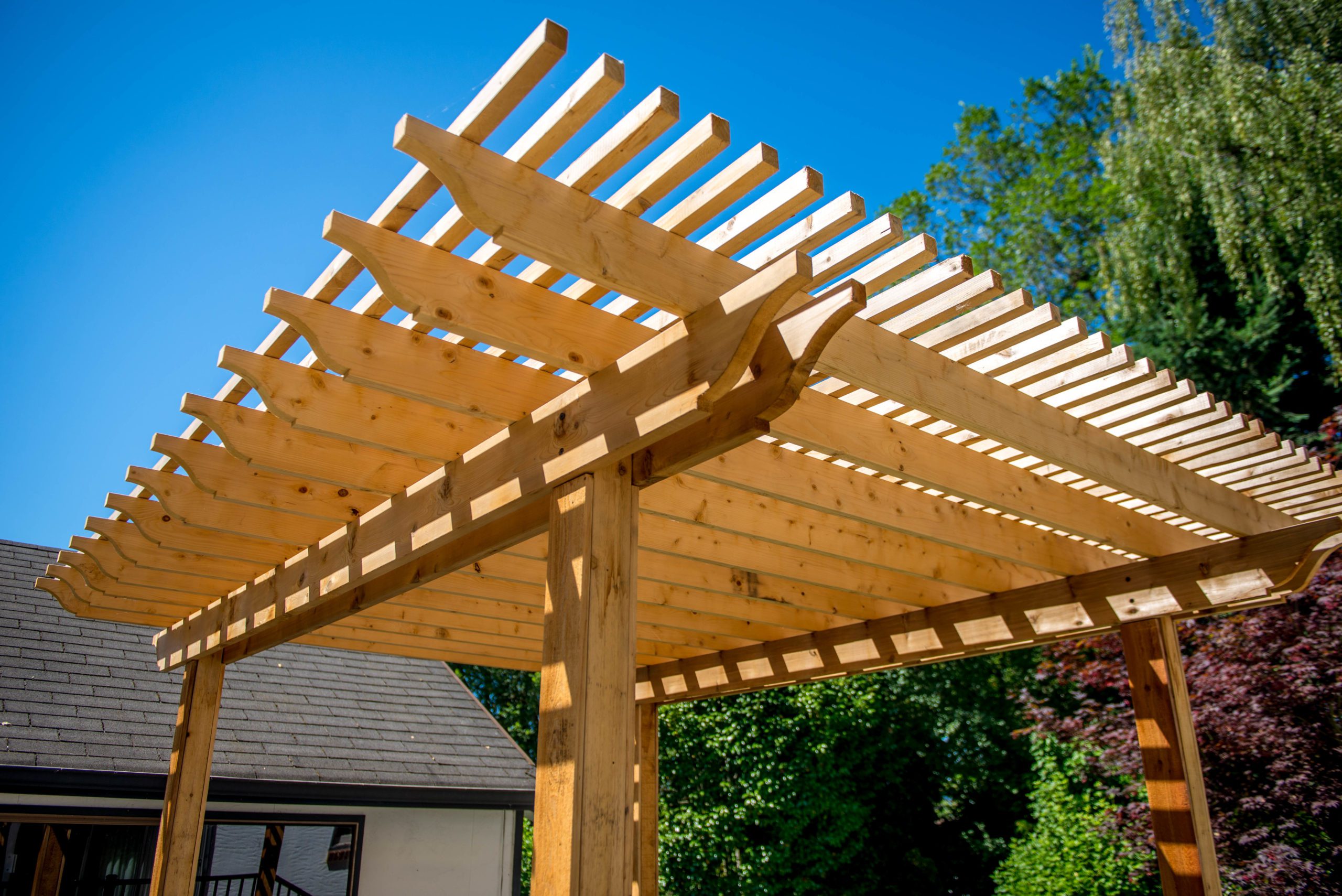 Cedar Pergola Image