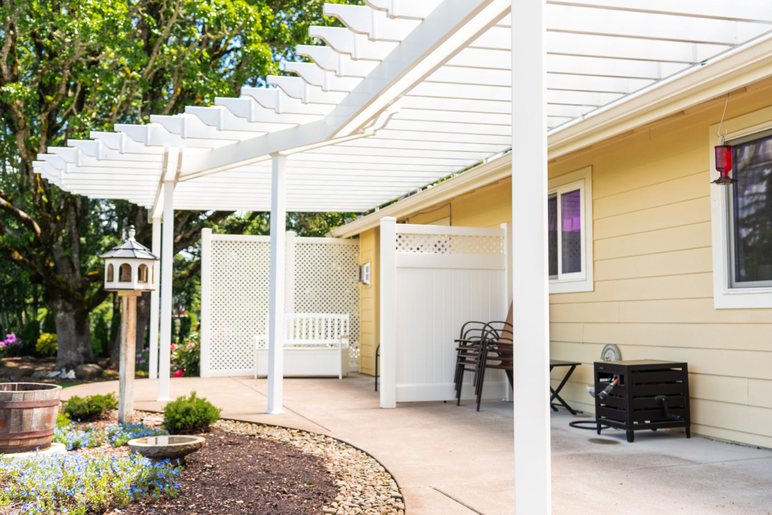 Vinyl Pergola