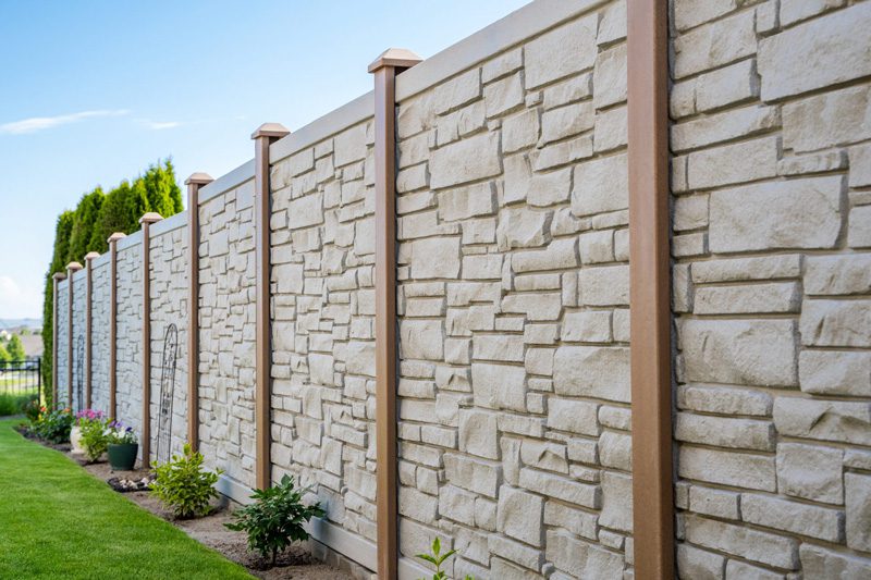 Simulated Stone Fence 800px