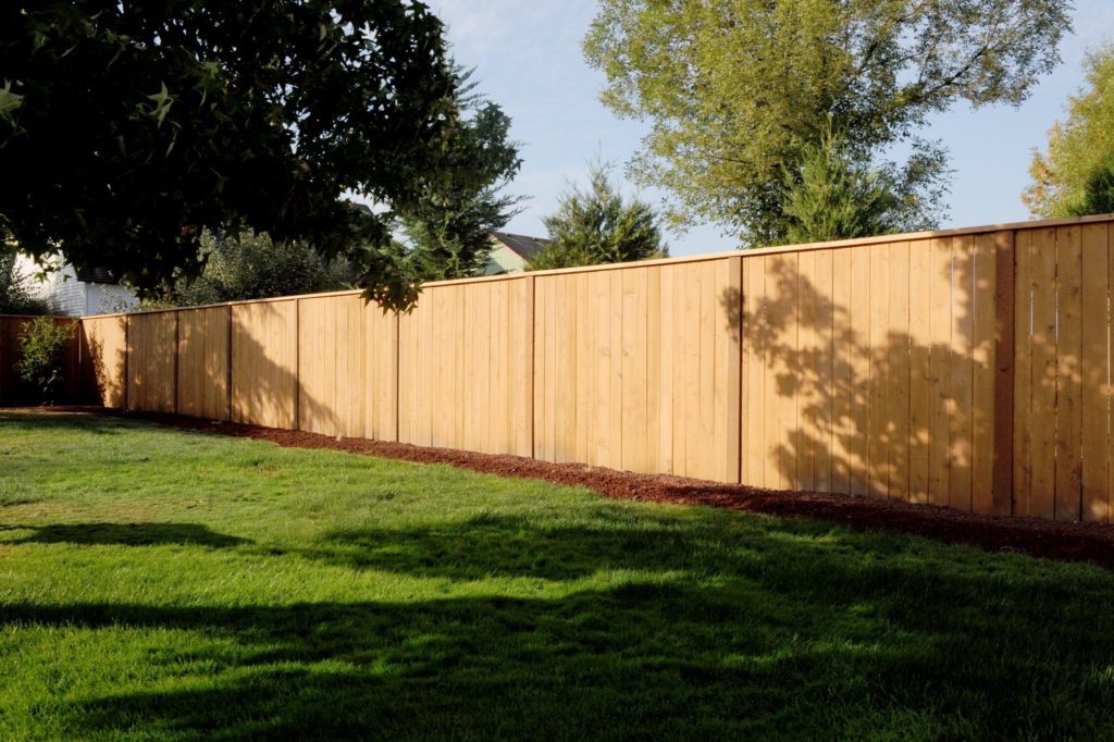1050 Cedar Solid Style Fencing backyard solid style fence