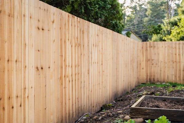 Cedar Fence Flat Top Boards Cedar Fence Flat Top Boards