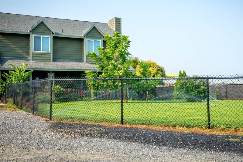 Chain Link Fencing Residential Chain Link Fencing Residential