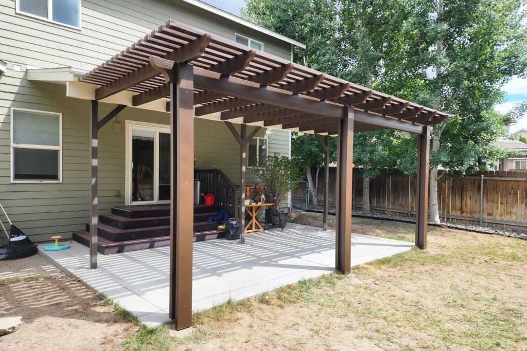 Duralum Pergola 028 Duralum Pergola over patio