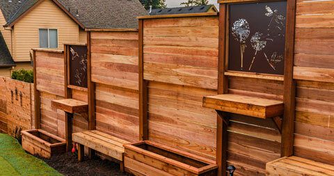 cedar fence