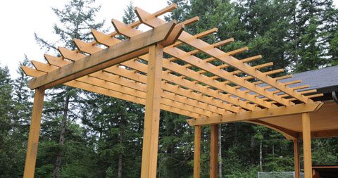 Cedar Pergolas