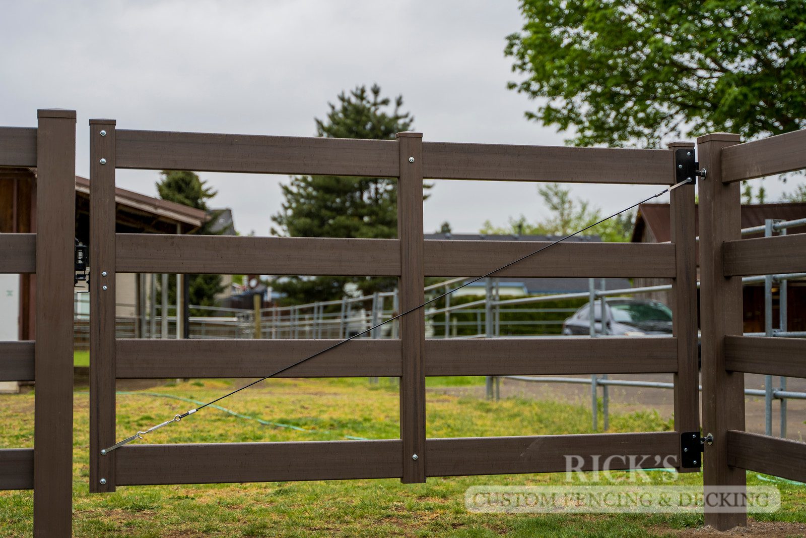 Pasture Fence Gate Image