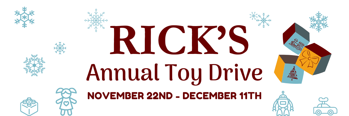 Rick's 6th Annual Toy Drive