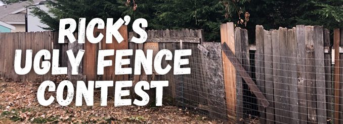 Ugly Fence Contest Graphic Home