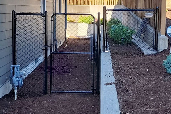 chain link fence chain link fence