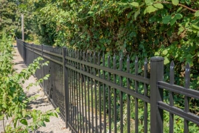 1071 Regis Aluminum Fencing Aluminum Fencing with spears