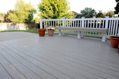 1009 Benches composite deck bench