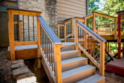 4 4-pc. Porch Rail System, Cedar