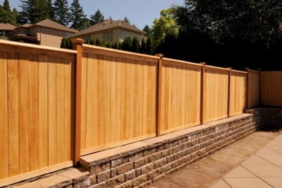 1029 Cedar Picture Frame Fencing Cedar Picture Frame Fence built by Rick's Custom Fencing and Decking