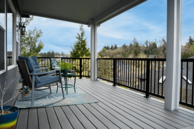1056 Covers Duralum White duralum cover over deck in Salem, OR