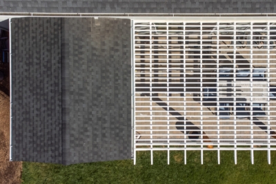 1064 Covers Wood Framed Gabled A gable patio cover with vinyl pergola