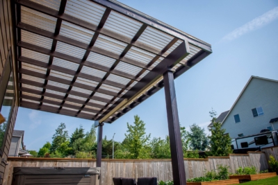 1098 Covers Wood Framed Painted Flat Cover with brown acrylite panels