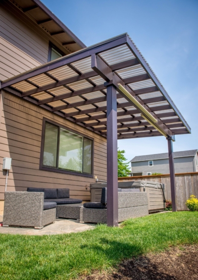 1102 Covers Wood Framed Painted Flat Cover with acrylite panels