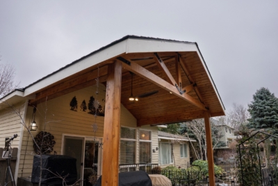 1107 Covers Wood Framed Gable cover in Pasco, WA built by Rick's