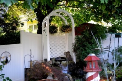 1002 Arbors vinyl arbor