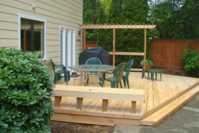 1005 Arbors cedar trellis