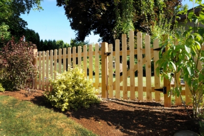 1033 Cedar Gate picket gate