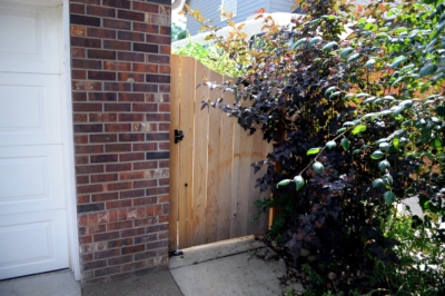 1034 Cedar Gate Custom wood gate