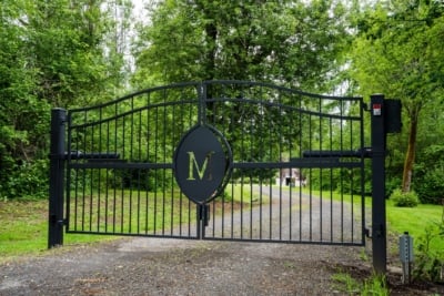 1058 Ornamental Gates Custom driveway gate
