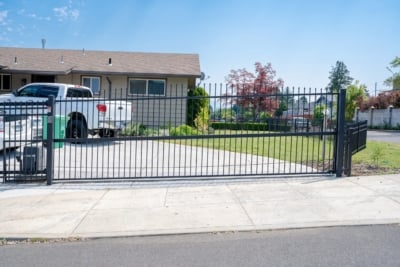 1060 Ornamental Gates Slide gate in Portland