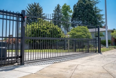 1062 Ornamental Gates Slide gate in Portland