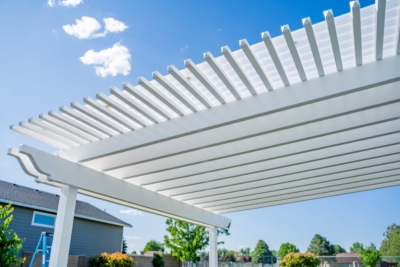 1069 Covers Pergolas Vinyl Vinyl Pergola with Acrylite in Kennewick, WA