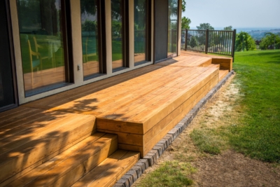 1045 Decking Cedar Port Orford cedar deck and steps