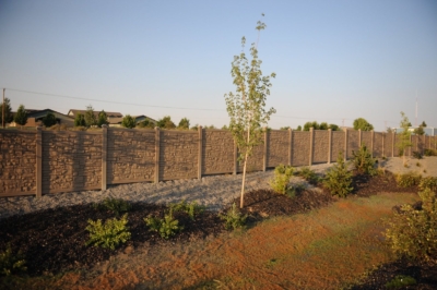 1009 Simulated Rock Fencing