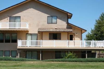 1036 Vinyl Handrails. white vinyl handrail