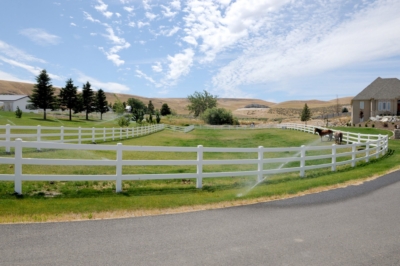 1047 Vinyl Pasture Rail Fencing Vinyl Ranch Fencing