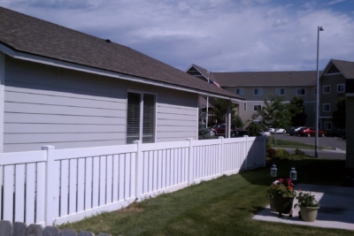 1000 Vinyl Semi Privacy Fencing White Vinyl Semi Privacy Fencing