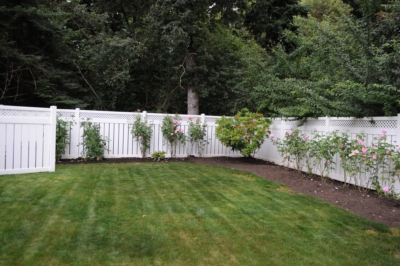 1005 Vinyl Semi Privacy Fencing Backyard Vinyl Semi Privacy Fencing